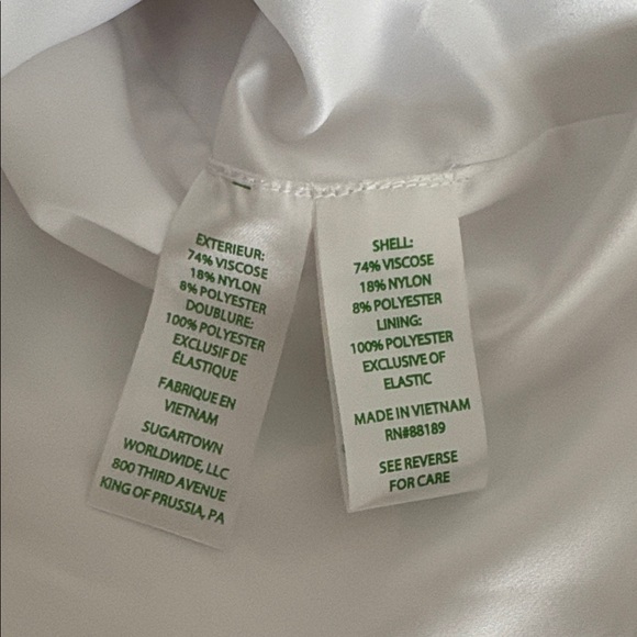 New Lilly Pulitzer Sarahlynne Maxi Dress Women’s 2 Resort White Fit and Flare - Picture 8 of 9